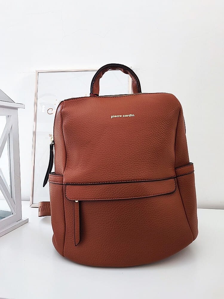 camelowy plecak Pierre Cardin