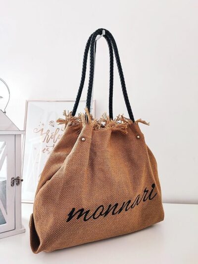 brązowa shopperka Monnari