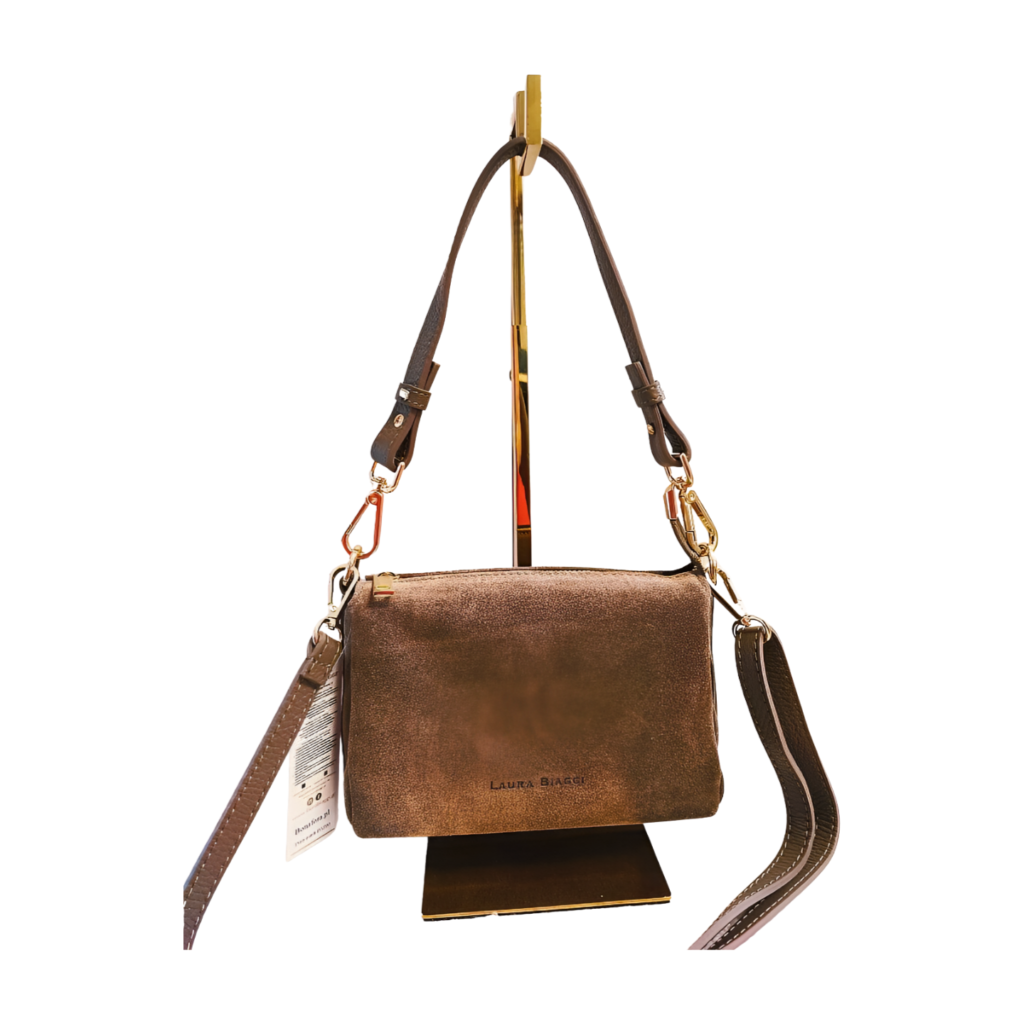 torba zamszowa taupe