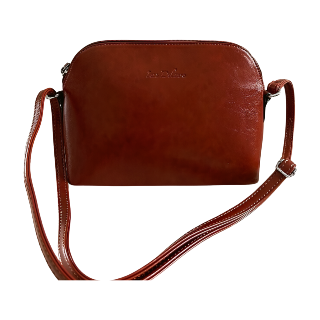 Ines Delaure camelowa torba