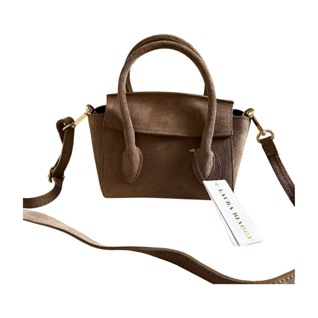 taupe shopperka mini