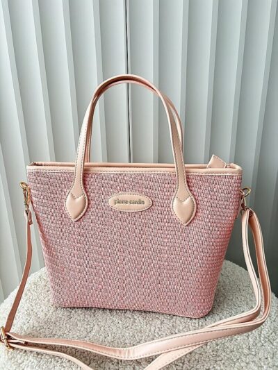 pleciona torebka Pierre Cardin
