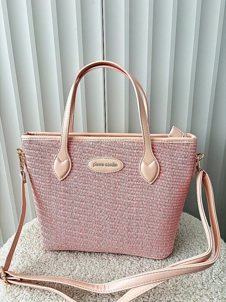 pleciona torebka Pierre Cardin