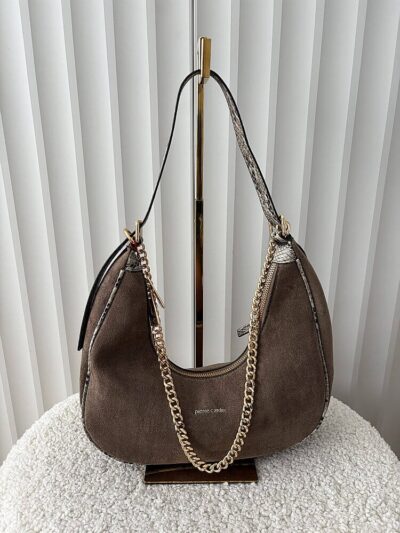 taupe listonoszka Pierre Cardin
