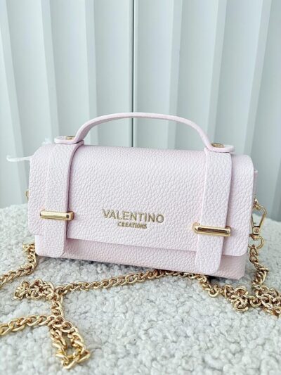Valentino Creations torebka mini listonoszka różowa