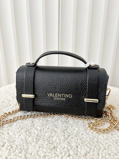 Valentino Creations torebka mini listonoszka czarna