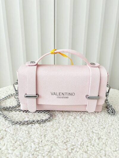 Valentino Creations torebka mini listonoszka różowa
