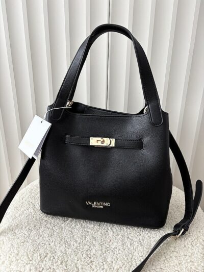 Valentino Creations torebka shopperka czarna