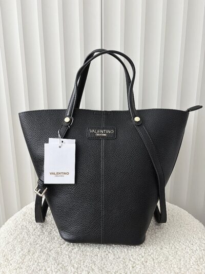 Valentino Creations torebka shopperka czarna