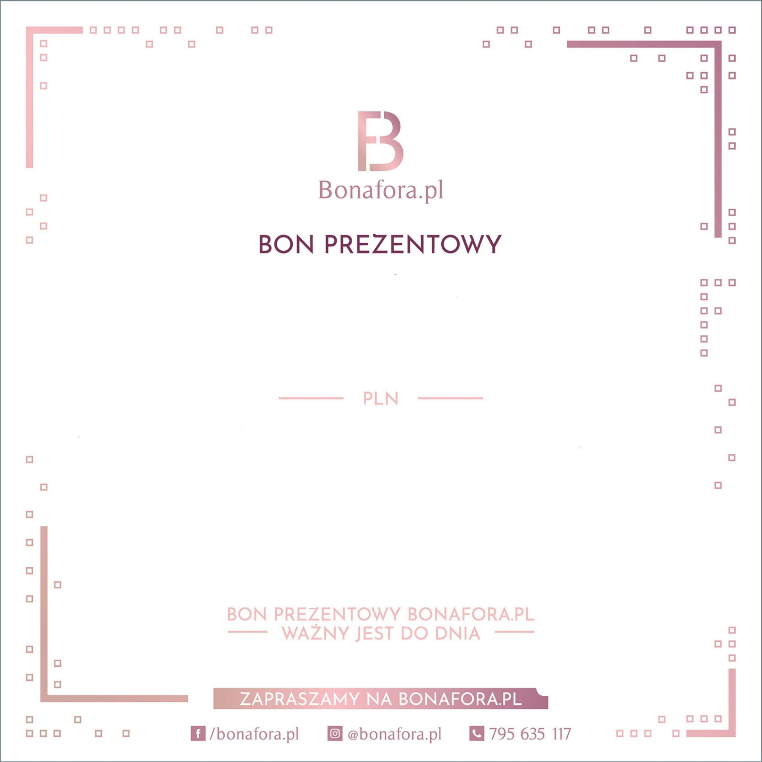 Bon podarunkowy Bona Fora