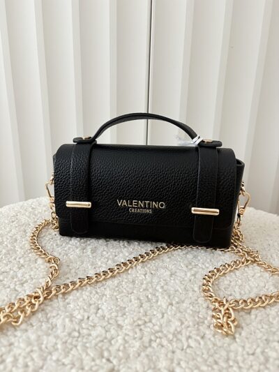 Valentino Creations torebka mini listonoszka czarna