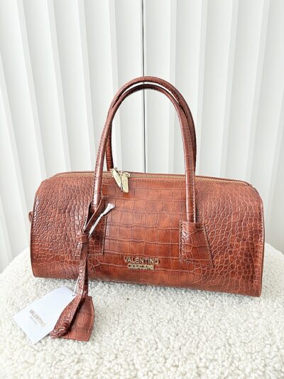 Valentino Creations torebka kuferek camelowa design
