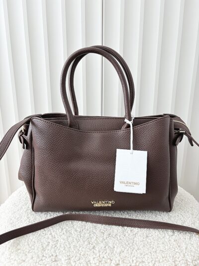 Valentino Creations shopper czekoladowa