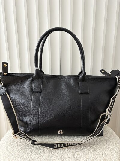 Lulu Castagnette torebka shopper czarna