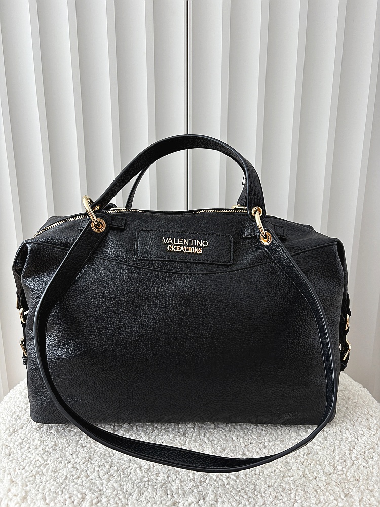 Valentino Creations torebka shopper czarna