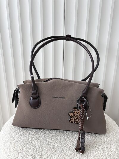 David Jones torebka kuferek taupe